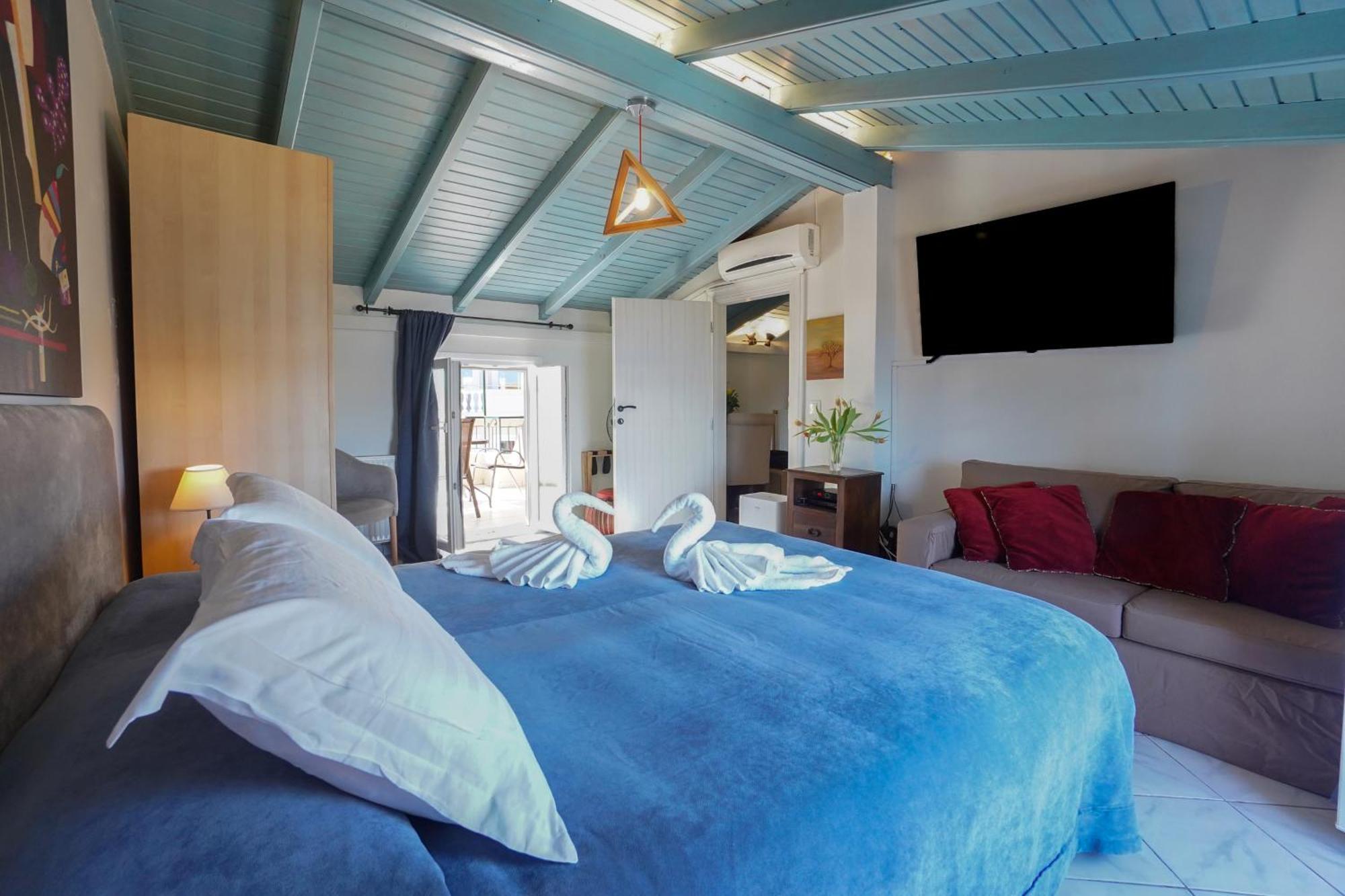 Anemomilos Sea View Penthouse Corfu  Exterior foto