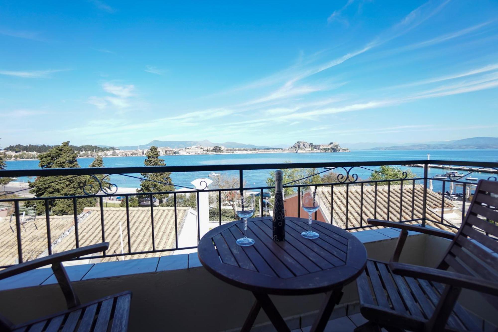 Anemomilos Sea View Penthouse Corfu  Exterior foto