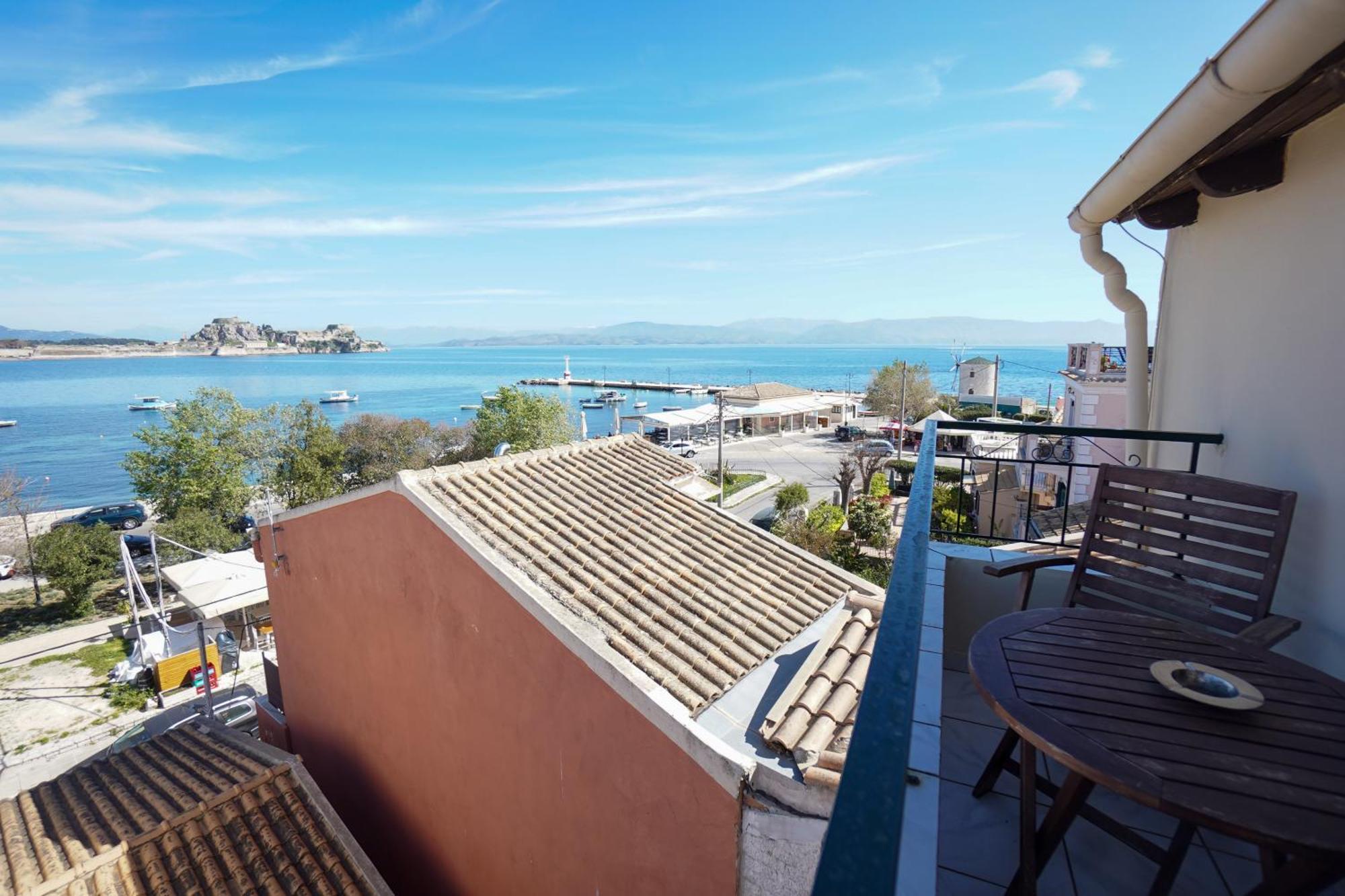 Anemomilos Sea View Penthouse Corfu  Exterior foto