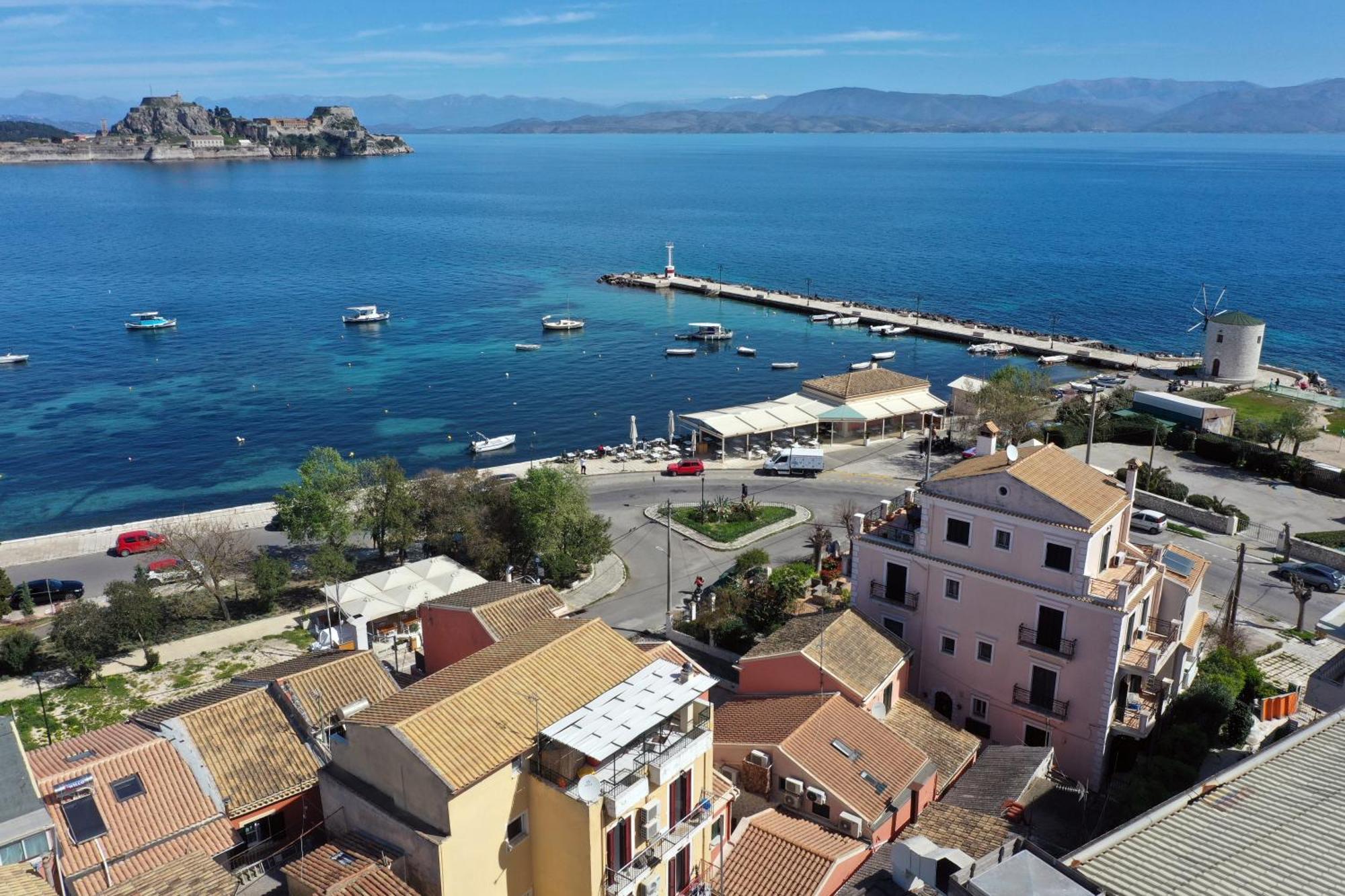 Anemomilos Sea View Penthouse Corfu  Exterior foto